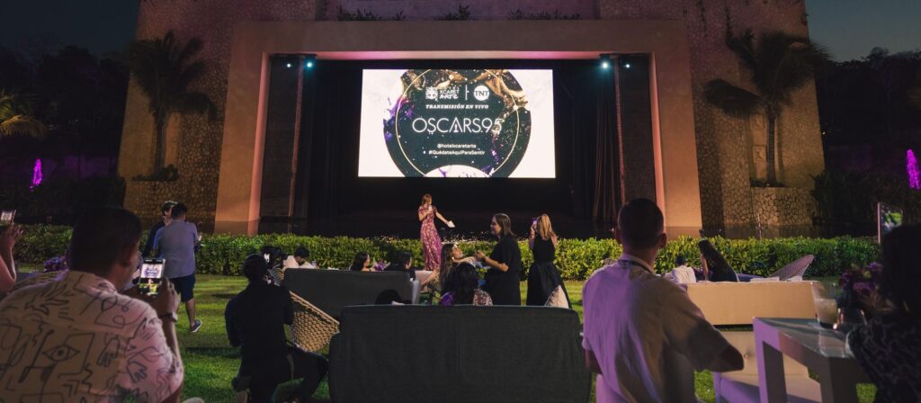 Presentación de los Oscar en Xcaret Arte