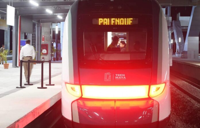 Tren Maya va de Cancún a Palenque