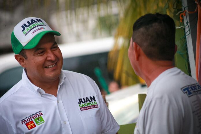 Juan Carrillo candidato Verde